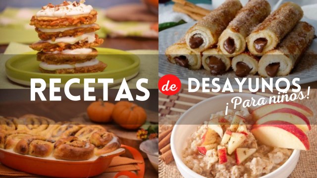 5 recetas de desayunos para Regreso a Clases