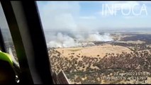 Incendio forestal en Guillena