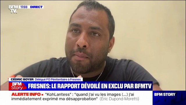 Kohlantess à Fresnes: Cela ne correspond en rien aux mesures de réinsertion, et encore moins de lutte contre la récidive , réagit Cédric Boyer (FO Pénitentiaire Fresnes)