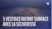 Voici 5 vestiges insolites qui refont surface avec la sécheresse