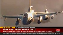Son dakika... Türk F-16'larına Yunan tacizi: MSB'den açıklama
