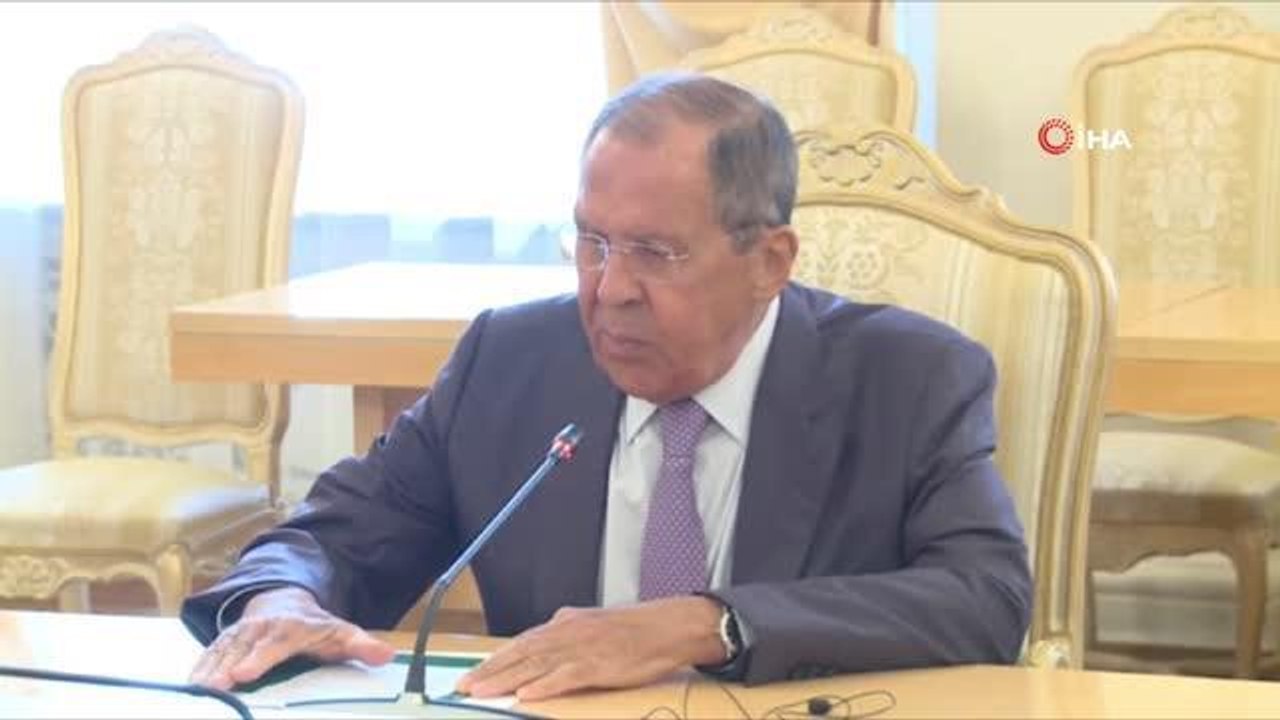 Rusya Dışişleri Bakanı Lavrov: "Rusya, Türkiye-Suriye ilişkilerinin normale dönmesi için yıllardır çalışma yürütüyor"