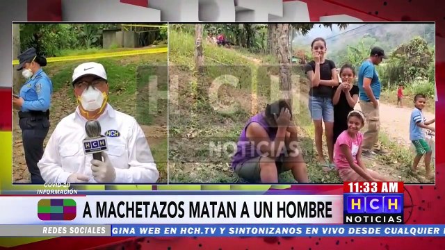 ¡Brutal! A machetazos le quitan la vida a hombre en Peña Blanca, Cortés