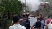 Hatay'da feci kaza: İstinat duvarı çöktü, yoldan geçmekte olan bir motosikletli altında kalarak öldü