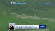 50 barangay sa 15 bayan, binaha dahil sa ulang dala ng Bagyong Florita | Saksi