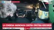 Simpatizantes y opositores se enfrentan al frente de la casa de Cristina Fernández