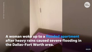 Heavy rainfall causes flooding in new Dallas apartment unit