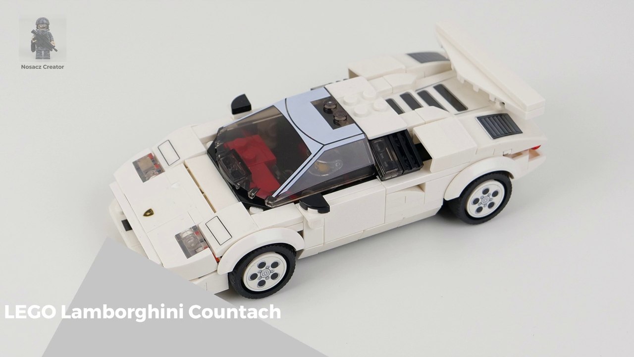 LEGO Speed Champions | 76908 --- Lamborghini Countach --- unboxing and pure build --- part 1