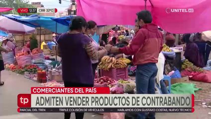 Comerciantes admiten venta de mercadería de contrabando, pero responsabilizan al Gobierno