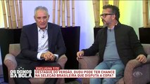 Craque Neto pergunta a Tite sobre Dudu, do Palmeiras, na Seleção