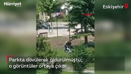 Parkta dövülerek öldürülmüştü! Görüntüsü ortaya çıktı