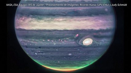 El telescopio espacial James Webb toma impresionantes imágenes de Júpiter