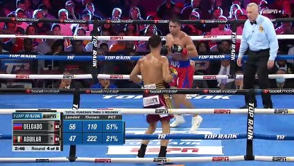 Lindolfo Delgado vs Omar Alejandro Aguilar (20-08-2022) Full Fight