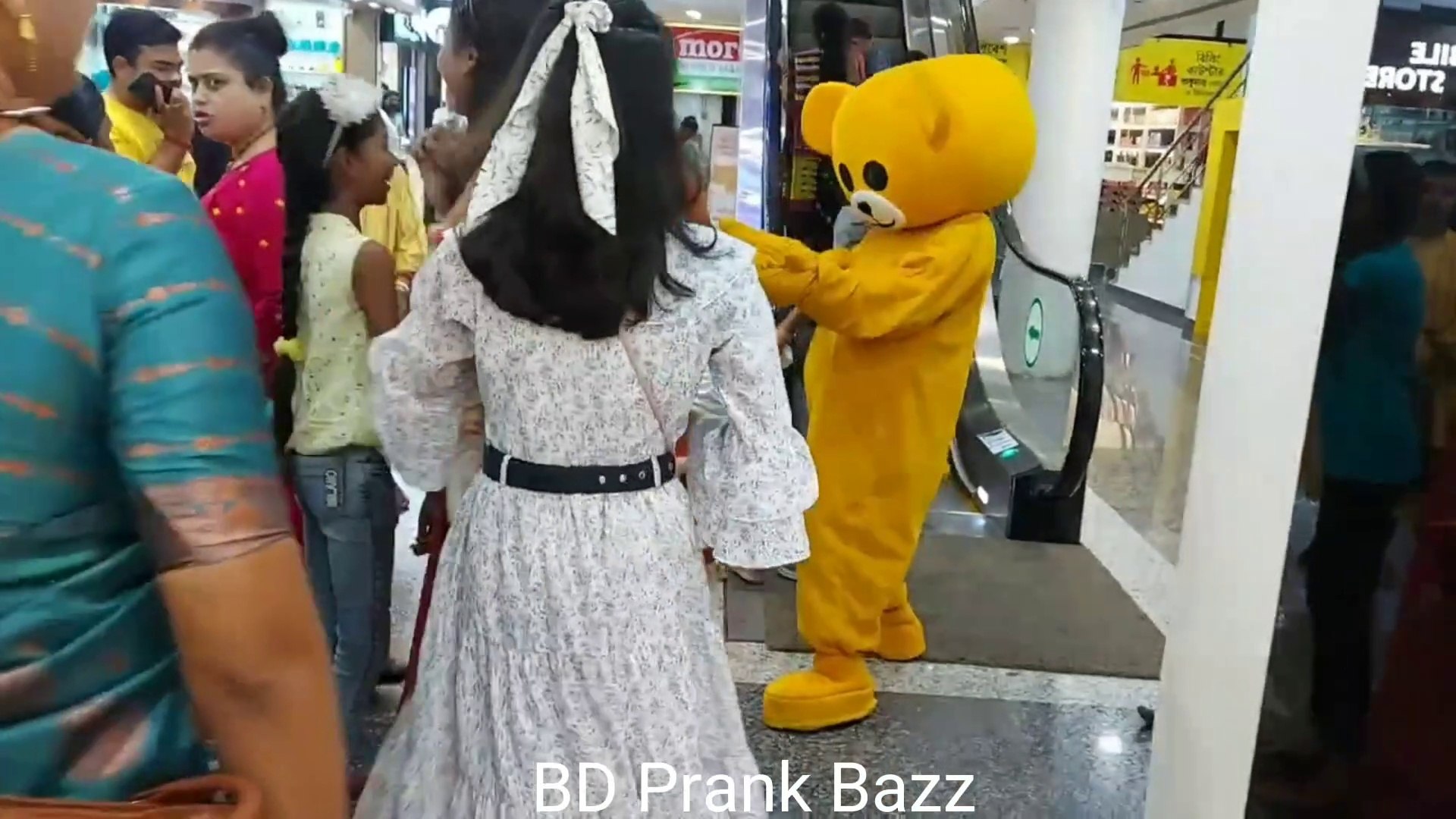 Teddy bear on public prank  2022 best viral video @ BD Prank Bazz #fannyvideo #comedeyVideo #publicp