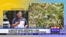 ¡Con arma blanca tipo machete! asesinan a un ciudadano en la Col.Villas Maria de Comayagua