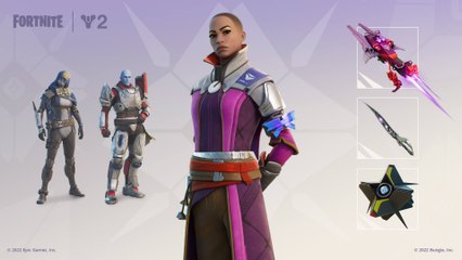 Fortnite revela parceria com Destiny 2 para skins de Comandante Zavala, Ikora Rey e Estranha Exo