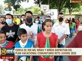 Trujillo | Plan Vacacional Comunitario lleva recreación y deporte a más de 200 niños en Valera