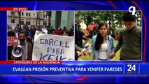 Yenifer Paredes: PJ continúa audiencia sobre pedido de 36 meses de prisión preventiva