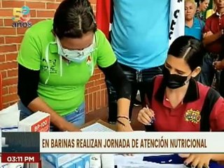 INN realiza jornada de atención nutricional y entrega de suplementos alimenticios en Barinas
