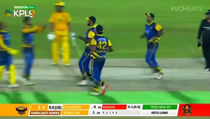 Kotli Lions v Rawalkot Hawks 21st Match Highlights | KPL 2