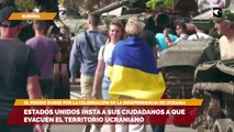 Estados Unidos insta a sus ciudadanos a que evacuen el territorio ucraniano