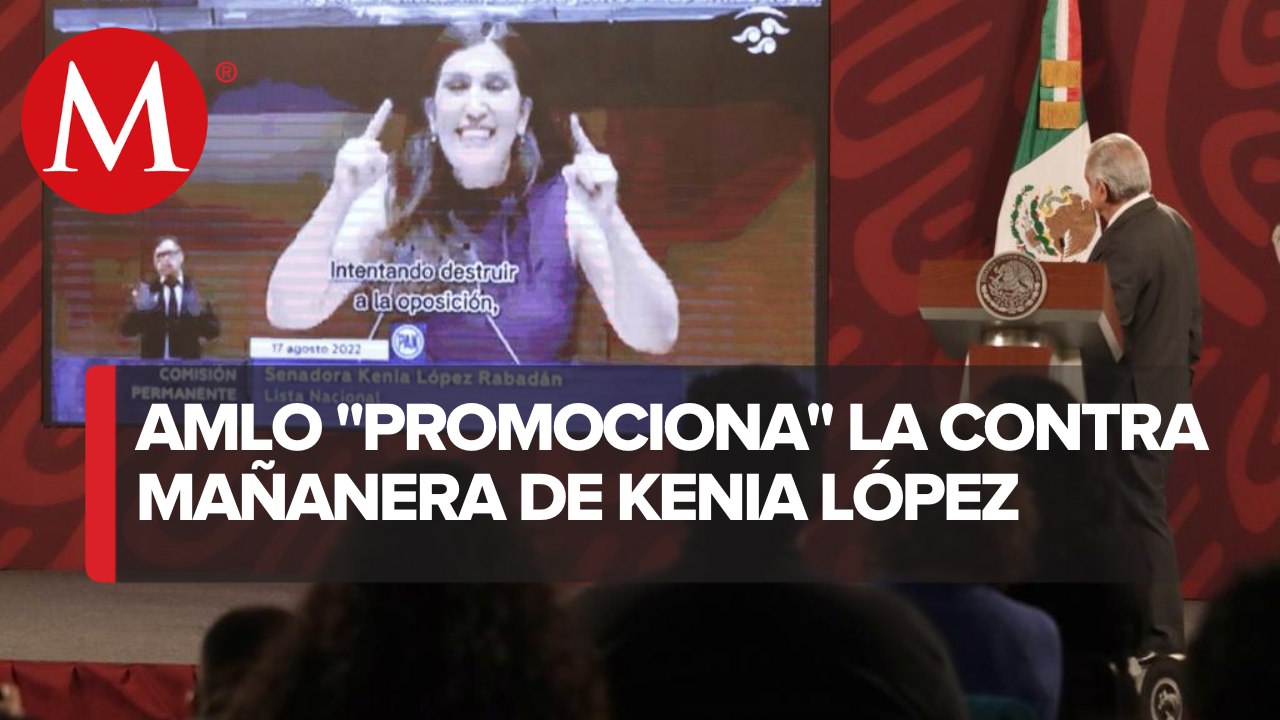 Senadora del PAN agradece a AMLO por la “promoción” en La Mañanera