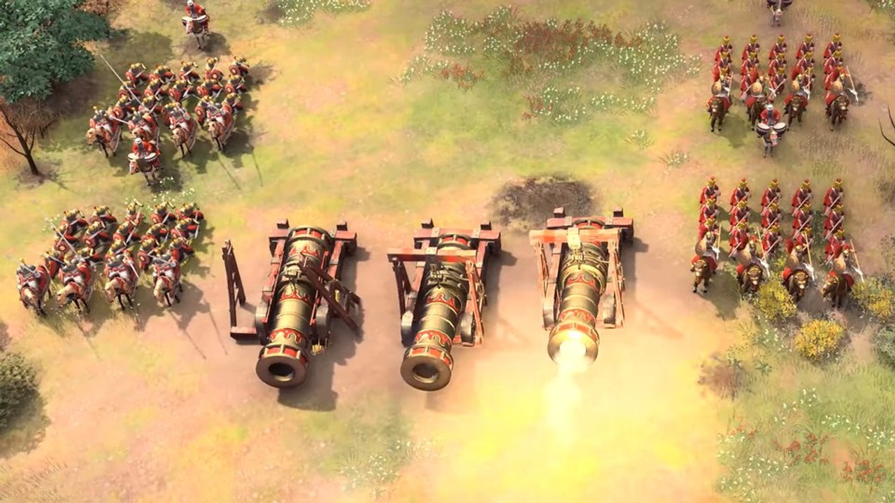 Age of Empires 4 zeigt die Einheiten der Osmanen und Mali im Trailer