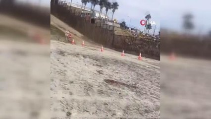 Meksika'dan yüzerek ABD'ye geçen 2 kişi yakalandı