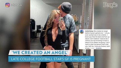 Girlfriend of Late Football Star Spencer Webb Announces Pregnancy: 'We Created an Angel'