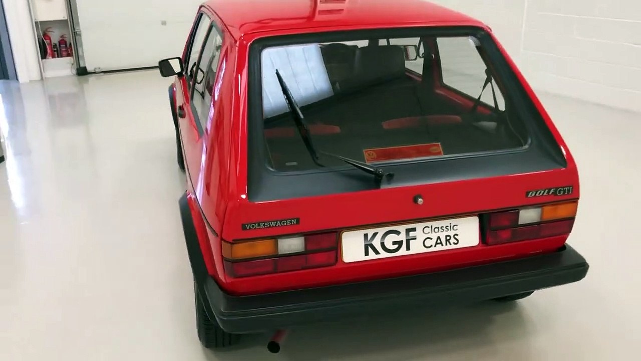 A legendary Mk1 Volkswagen Golf GTi with a massive history