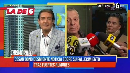 César Bono desmiente rumores de su muerte