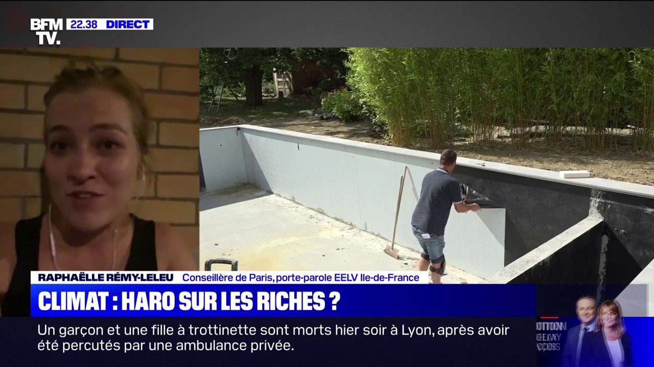 Raphaëlle Rémy-Leleu (EELV): à l'avenir, "le problème ne sera pas tant l'existence des piscines privées que de savoir comment on veut les remplir"