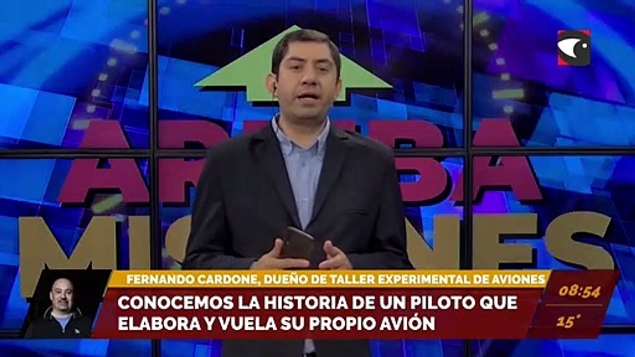 Conocemos la historia de un misionero que elabora y vuela sus propios aviones