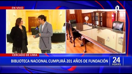 Biblioteca Nacional del Perú celebra 201 años de fundación