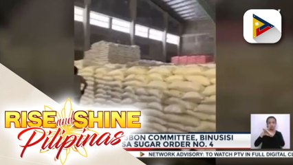 Senate Blue Ribbon Committee, binusisi ang isyu sa Sugar Order no. 4; Former DA Usec. Sebastian, tinanong kung sinong nag-udyok na lagdaan ang Sugar Order no. 4
