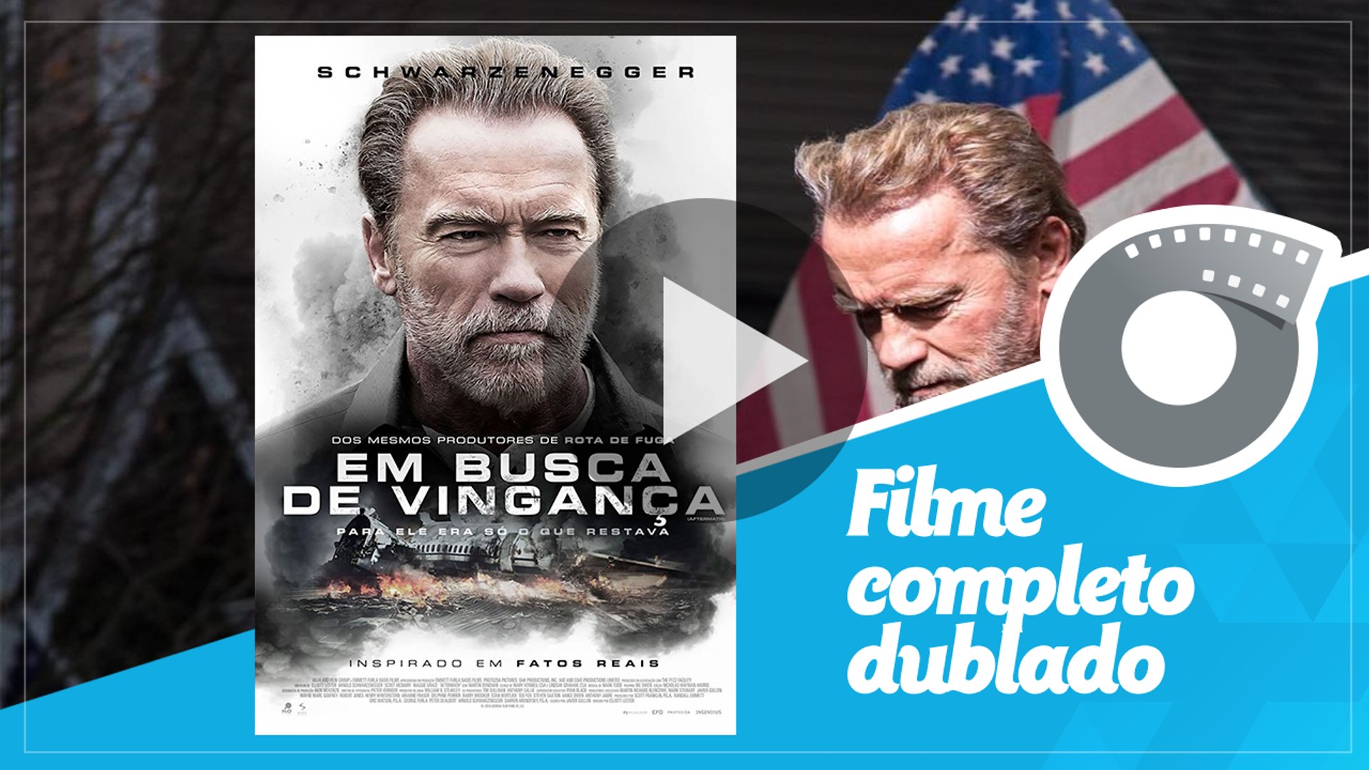 Em Busca da Vingança - Filme Completo - Arnold Schwarzenegger - Aftermath - Elliott Lester