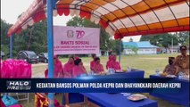 Polwan Polda Kepri Lakukan Bakti Sosial dalam Rangka Hari Jadi Polwa Ke 74 & HKGB Ke-70