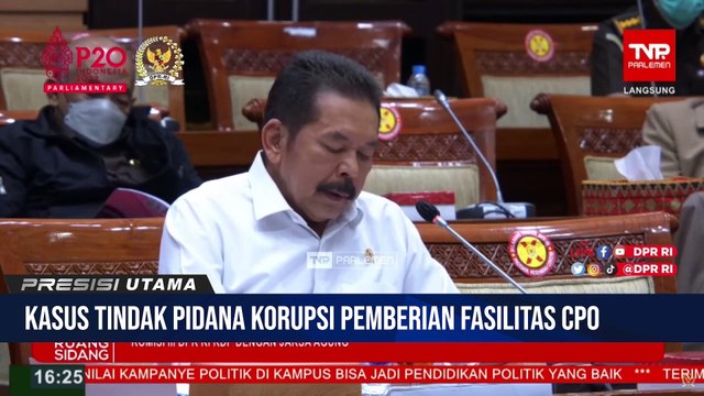Komisi III DPR Gelar Rapat Dengar Pendapat Bahas Tindak Pidana Korupsi yang Jerat Surya Darmadi