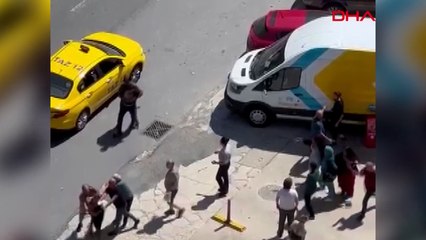 Beylikdüzünde yumruklu taksimetre kavgası