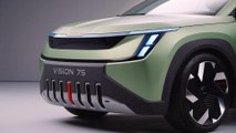 Skoda Vision 7S concept previews future seven-seater EV