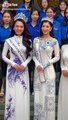 Sau 3 tuần đăng quang, Hoa hậu Huỳnh Nguyễn Mai Phương trở về quê, thăm trường