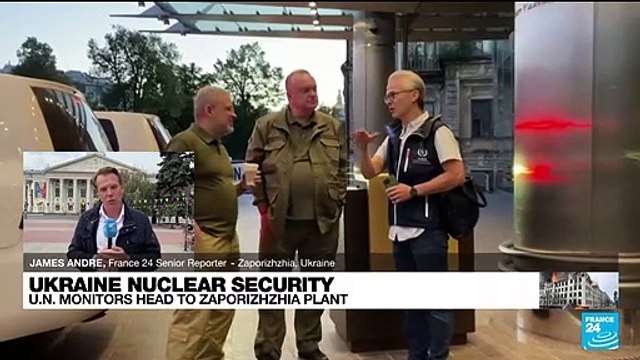 IAEA team heads for Ukraine's Zaporizhzhia nuclear plant
