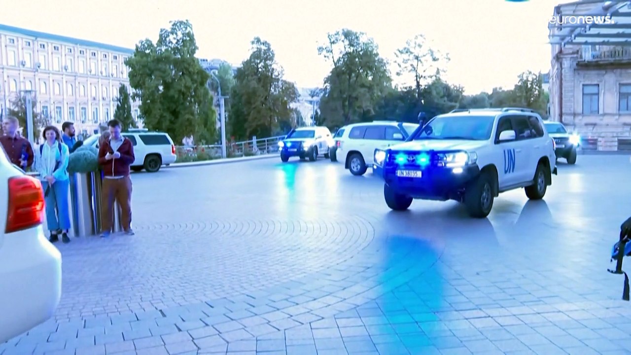 Trotz Beschuss des Kernkraftwerks: IAEA-Atomkontrolleure auf Kurs Saporischschja