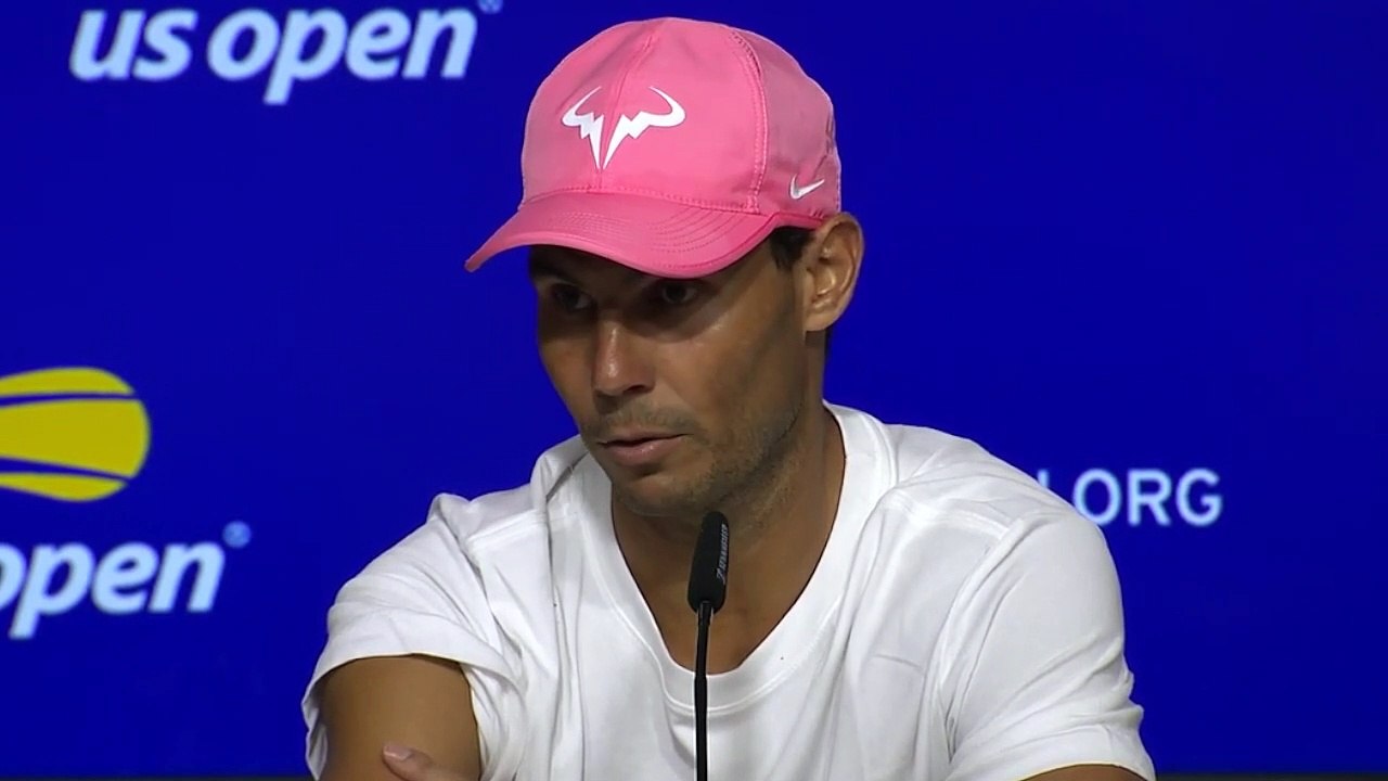US Open 2022 - Rafael Nadal : "I'm saving time in every training and every game, I'll try and if something happens I won't have anything to blame myself for. I think I'm on the right track"