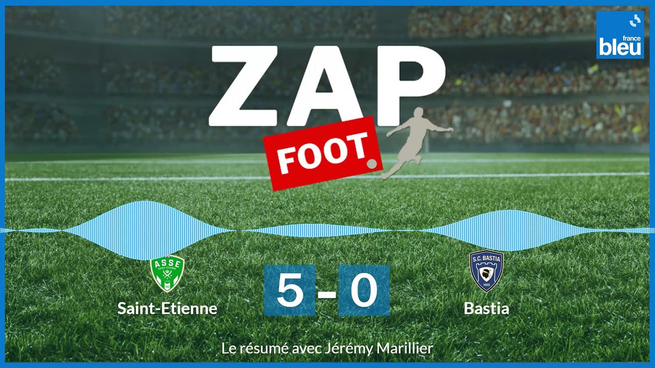 Ligue 2 : l'AS Saint-Étienne s'impose largement face à Bastia (5-0) lors de la 6e journée