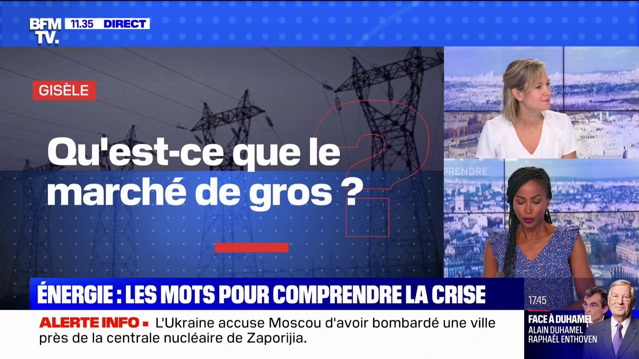 Électricité: qu'est-ce que le marché de gros ? BFMTV répond à vos questions