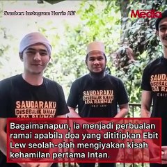 Harris Alif Tuju Video Istimewa, Intan Ladyana Beri Respon Doa Ebit Lew