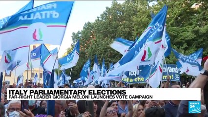 Ready or not? Italy's far-right Meloni launches vote campaign