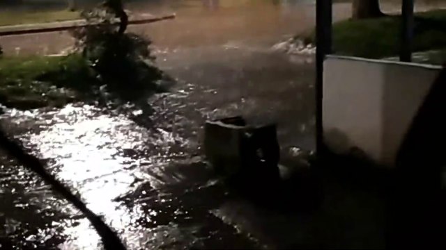 Tormenta eléctrica, lluvia y algo de granizo en el Tacua (09/07/2022, Tacuarembó, Uruguay)