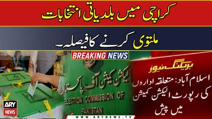 ECP decides to postpone LG elections in Karachi